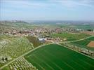 Photos aériennes de "mirabelle" - Photo réf. E141560 - Début Avril 2014, les vergers des Côtes de Meuse en fleurs offrent un magnifique spectacle.
