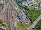 Photos aériennes de Thionville (57100) - La Gare et le Fort de Yutz | Moselle, Lorraine, France - Photo réf. E143456