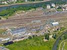 Photos aériennes de Thionville (57100) - La Gare et le Fort de Yutz | Moselle, Lorraine, France - Photo réf. E143459