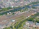 Photos aériennes de Thionville (57100) - La Gare et le Fort de Yutz | Moselle, Lorraine, France - Photo réf. E143460