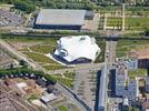 Photos aériennes de Metz (57000) - Le Centre Pompidou | Moselle, Grand Est, France - Photo réf. E143463