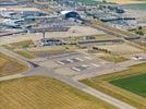 Photos aériennes de "aeroport" - Photo réf. E145892 - L'Aéroport de Lyon Saint-Exupéry est classé quatrième aéroport français.