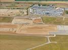 Photos aériennes de "Aérodrome" - Photo réf. E145905 - L'Aéroport de Lyon Saint-Exupéry est classé quatrième aéroport français.