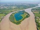 Photos aériennes de Quinsac (24530) - L'Ile de La Lande | Dordogne, Aquitaine, France - Photo réf. E145915