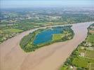 Photos aériennes de Quinsac (24530) - L'Ile de La Lande | Dordogne, Nouvelle-Aquitaine, France - Photo réf. E145916