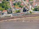 Photos aériennes de "gare" - Photo réf. E145926 - La gare SNCF de Pagny-sur-Moselle