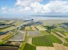 Photos aériennes de "mont" - Photo réf. E150738 - Vue gnrale de la Baie du Mont-Saint-Michel.