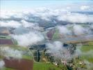 Photos aériennes de Lachaussée (55210) - Autre vue | Meuse, Lorraine, France - Photo réf. E150779 - Les Etangs de Lachaussée sous les nuages.