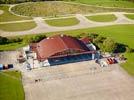 Photos aériennes de "chambley" - Photo réf. E150864 - Début du chantier de restructuration du Hangar 810 de la base de Chambley