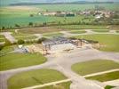 Photos aériennes de "hangar" - Photo réf. E150870 - Le chantier de restructuration du Hangar 810 de la base de Chambley