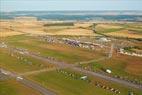 Photos aériennes de Chambley-Bussières (54890) - Lorraine Mondial Air Ballons 2015 | Meurthe-et-Moselle, Lorraine, France - Photo réf. C157829 - Lorraine Mondial Air Ballons 2015 : Vol du Dimanche 26 Juillet le matin lors du Record Mondial de Dcollage en Ligne. (The Great Line, In-line Mass Ascent)