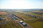 Photos aériennes de Chambley-Bussières (54890) - Lorraine Mondial Air Ballons 2015 | Meurthe-et-Moselle, Lorraine, France - Photo réf. C157842 - Lorraine Mondial Air Ballons 2015 : Vol du Dimanche 26 Juillet le matin lors du Record Mondial de Dcollage en Ligne. (The Great Line, In-line Mass Ascent)