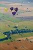 Photos aériennes de "montgolfières" - Photo réf. C157940 - Lorraine Mondial Air Ballons 2015 : Vol du Dimanche 26 Juillet le matin lors du Record Mondial de Dcollage en Ligne. (The Great Line, In-line Mass Ascent)