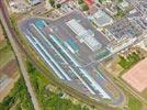 Photos aériennes de "centre" - Photo réf. E157585 - Le centre d'entretien et de maintenance du METTIS de Metz