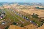  - Photo réf. E157750 - Lorraine Mondial Air Ballons 2015 : Vol du Dimanche 26 Juillet le matin lors du Record Mondial de Dcollage en Ligne. (The Great Line, In-line Mass Ascent)