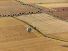 Photos aériennes de "ligne" - Photo réf. E157824 - Lorraine Mondial Air Ballons 2015 : Vol du Dimanche 26 Juillet le matin lors du Record Mondial de Dcollage en Ligne. (The Great Line, In-line Mass Ascent)