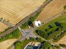 Photos aériennes de "montgolfières" - Photo réf. E157827 - Lorraine Mondial Air Ballons 2015 : Vol du Dimanche 26 Juillet le matin lors du Record Mondial de Dcollage en Ligne. (The Great Line, In-line Mass Ascent)