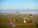 Photos aériennes de "montgolfière" - Photo réf. E157968 - Lorraine Mondial Air Ballons 2015 : Vol du Vendredi 31 Juillet le matin.