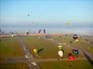 Photos aériennes de "montgolfières" - Photo réf. E157968 - Lorraine Mondial Air Ballons 2015 : Vol du Vendredi 31 Juillet le matin.