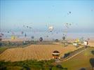 Photos aériennes de "ballon" - Photo réf. E157972 - Lorraine Mondial Air Ballons 2015 : Vol du Vendredi 31 Juillet le matin.
