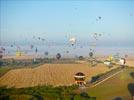 Photos aériennes de "montgolfières" - Photo réf. E157972 - Lorraine Mondial Air Ballons 2015 : Vol du Vendredi 31 Juillet le matin.