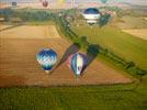 Photos aériennes de "ballon" - Photo réf. E157976 - Lorraine Mondial Air Ballons 2015 : Vol du Vendredi 31 Juillet le matin.