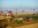 Photos aériennes de "montgolfières" - Photo réf. E157978 - Lorraine Mondial Air Ballons 2015 : Vol du Vendredi 31 Juillet le matin.