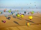 Photos aériennes de "montgolfière" - Photo réf. E157990 - Lorraine Mondial Air Ballons 2015 : Vol du Vendredi 31 Juillet le matin.