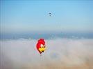 Photos aériennes de "montgolfières" - Photo réf. E158033 - Lorraine Mondial Air Ballons 2015 : Vol du Vendredi 31 Juillet le matin.