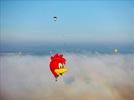 Photos aériennes de "ballon" - Photo réf. E158034 - Lorraine Mondial Air Ballons 2015 : Vol du Vendredi 31 Juillet le matin.