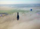 Photos aériennes de "ballon" - Photo réf. E158037 - Lorraine Mondial Air Ballons 2015 : Vol du Vendredi 31 Juillet le matin.