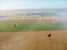 Photos aériennes de "ballon" - Photo réf. E158042 - Lorraine Mondial Air Ballons 2015 : Vol du Vendredi 31 Juillet le matin.