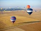 Photos aériennes de "montgolfières" - Photo réf. E158047 - Lorraine Mondial Air Ballons 2015 : Vol du Vendredi 31 Juillet le matin.