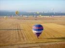 Photos aériennes - Mondial Air Ballons 2015 - Photo réf. E158048 - Lorraine Mondial Air Ballons 2015 : Vol du Vendredi 31 Juillet le matin.