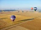 Photos aériennes de "Mondial" - Photo réf. E158049 - Lorraine Mondial Air Ballons 2015 : Vol du Vendredi 31 Juillet le matin.