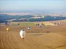 Photos aériennes de "mondial" - Photo réf. E158053 - Lorraine Mondial Air Ballons 2015 : Vol du Vendredi 31 Juillet le matin.