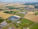 Photos aériennes de Athies-sous-Laon (02840) - La Zone d'Activités des Minimes | Aisne, Hauts-de-France, France - Photo réf. E158157