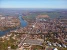 Photos aériennes de Villeneuve-sur-Yonne (89500) - Le Centre Ville | Yonne, Bourgogne-Franche-Comté, France - Photo réf. E161352