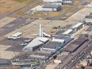 Photos aériennes de Le Bourget (93350) - L'Aéroport | Seine-Saint-Denis, Ile-de-France, France - Photo réf. E161435 - L'aroport de Paris-Le Bourget et le Muse de l'Air et de l'Espace