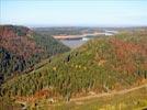 Photos aériennes de Pierre-Percée (54540) | Meurthe-et-Moselle, Lorraine, France - Photo réf. E161556 - Le Lac de Pierre-Pere  l'Automne