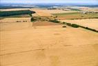 Photos aériennes de Dampvitoux (54470) | Meurthe-et-Moselle, Lorraine, France - Photo réf. K161379 - Selon la saison et le type de culture, on peut deviner des vestiges de constructions anciennes enfouis sous terre