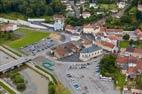 Photos aériennes de Conflans-en-Jarnisy (54800) - Logo humain 2016 | Meurthe-et-Moselle, Lorraine, France - Photo réf. C162428