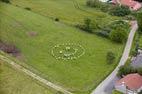 Photos aériennes de Friauville (54800) - Logo humain 2016 | Meurthe-et-Moselle, Grand Est, France - Photo réf. C162445