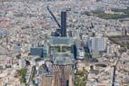 Photos aériennes de "gare" - Photo réf. C164807 - La gare et la Tour Montparnasse