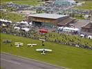 Photos aériennes de "airshow" - Photo réf. E162488 - Show arien d'envergure  l'occasion du Free Flight World Masters 2016 de Chambley !