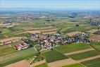 Photos aériennes de Berstheim (67170) | Bas-Rhin, Grand Est, France - Photo réf. E163865-1