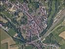 Photos aériennes de Thiaucourt-Regniéville (54470) - Autre vue | Meurthe-et-Moselle, Lorraine, France - Photo réf. E168169 - Vue verticale du Centre ville de Thiaucourt