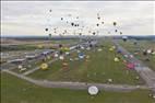 Photos aériennes de Chambley-Bussières (54890) - Mondial Air Ballons 2017 | Meurthe-et-Moselle, Lorraine, France - Photo réf. E165973 - Mondial Air Ballons 2017 : Vol du Samedi 22 Juillet le soir.