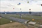 Photos aériennes de "Mondial" - Photo réf. E165978 - Mondial Air Ballons 2017 : Vol du Samedi 22 Juillet le soir.