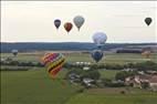 Photos aériennes de Chambley-Bussières (54890) | Meurthe-et-Moselle, Lorraine, France - Photo réf. E165984 - Mondial Air Ballons 2017 : Vol du Samedi 22 Juillet le soir.